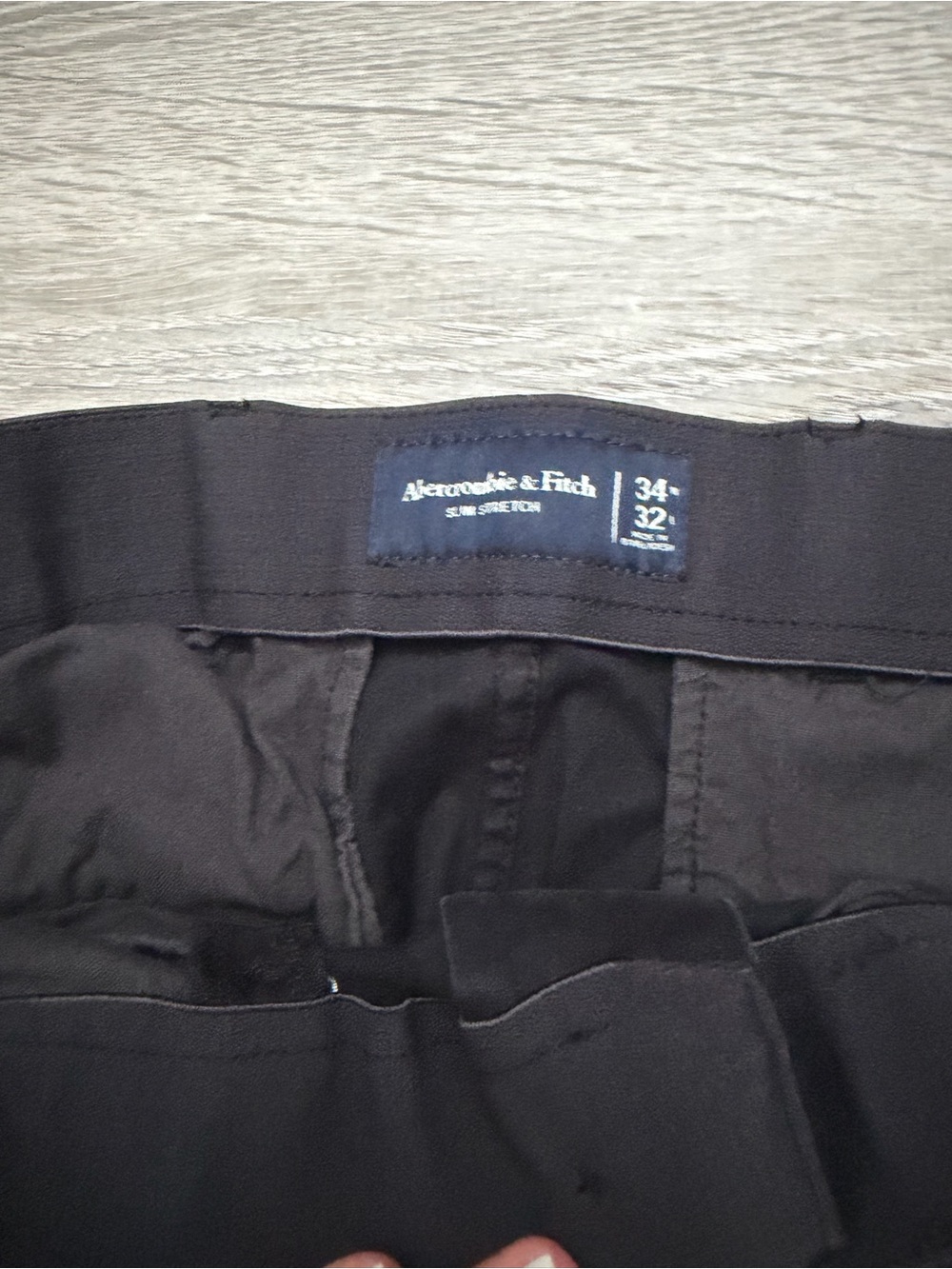 Abercrombie & Fitch Slim Stretch pants 34W x 32L - Picture 3 of 4